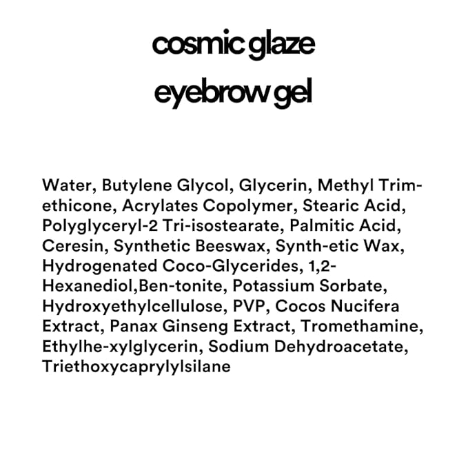Clear Eyebrow Gel, Brow Setting Gel for Natural Hold and Brow Care, 6ml
