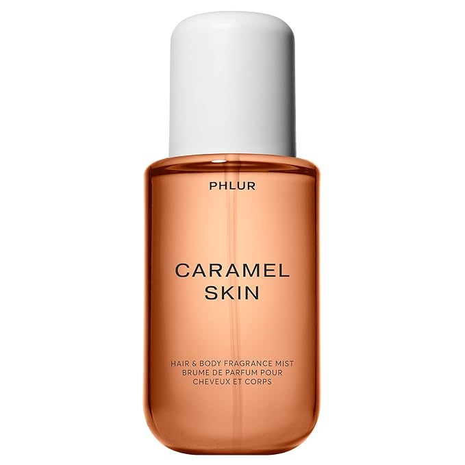 PHLUR Caramel Skin Body Mist, 8 Fl Oz – Hair and Body Perfume for Women