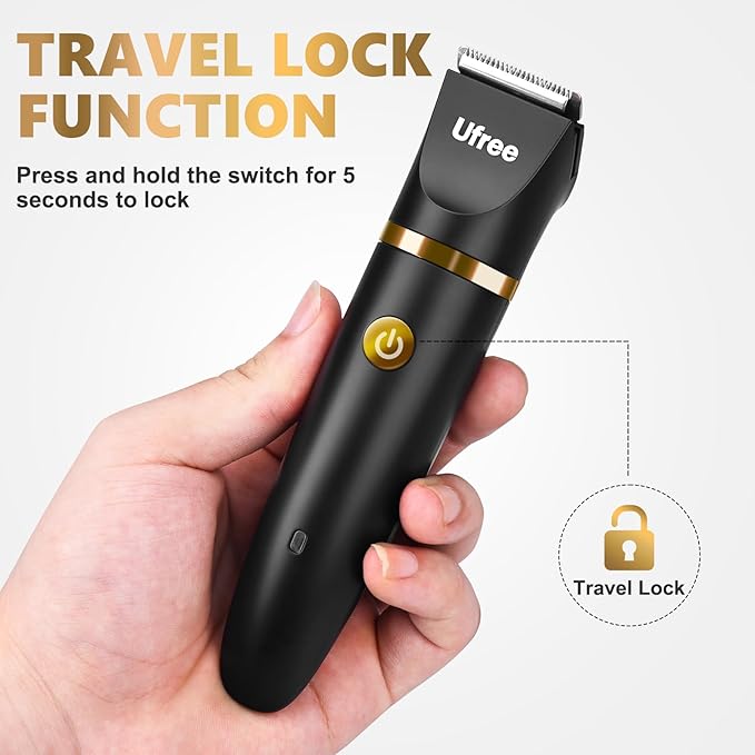 Ufree 3-in-1 Bikini Trimmer Electric Razors for Women, Body Hair Trimmer