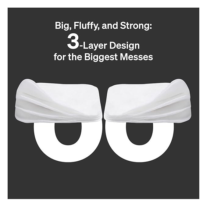 Baby Cotton Pads by LoveNoobs, 360 Ct Organic Cotton Squares, XL Lint-Free