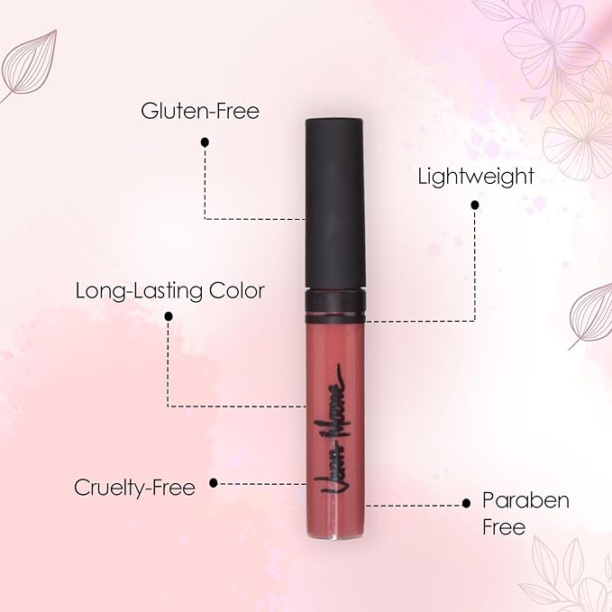 VERA MOORE COSMETICS AND SKIN CARE Lip Gloss, Moisturizing Lip Color with Shimmer for Long Lasting Shine, Lightweight Lip Stain, Girls Non-Sticky Lip Gloss with Aloe Vera, W/Vitamin C, E (Autumn)