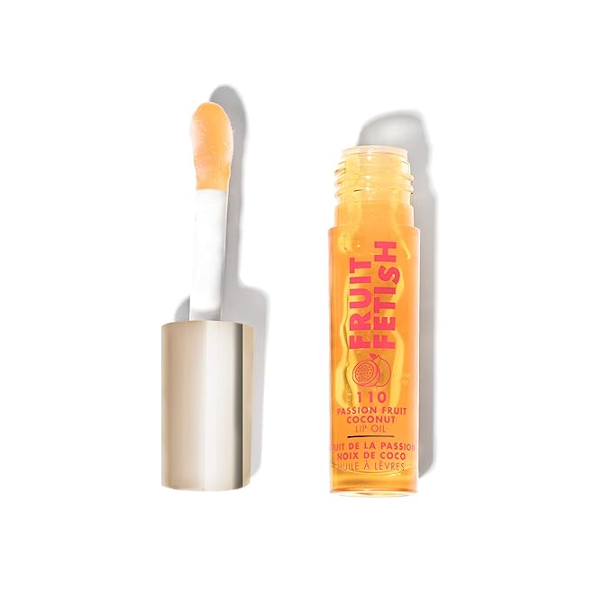 Milani Fruit Fetish Lip Oil, Tinted Hydrating Gloss - Passionfruit Coconut