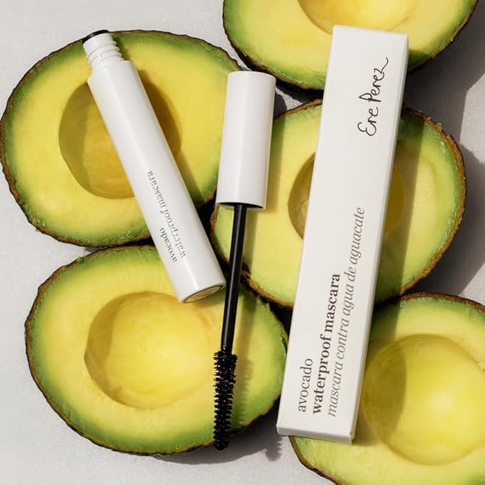 Ere Perez - Avocado Waterproof Mascara | Sensitive Eye Safe (Black, 10 ml)
