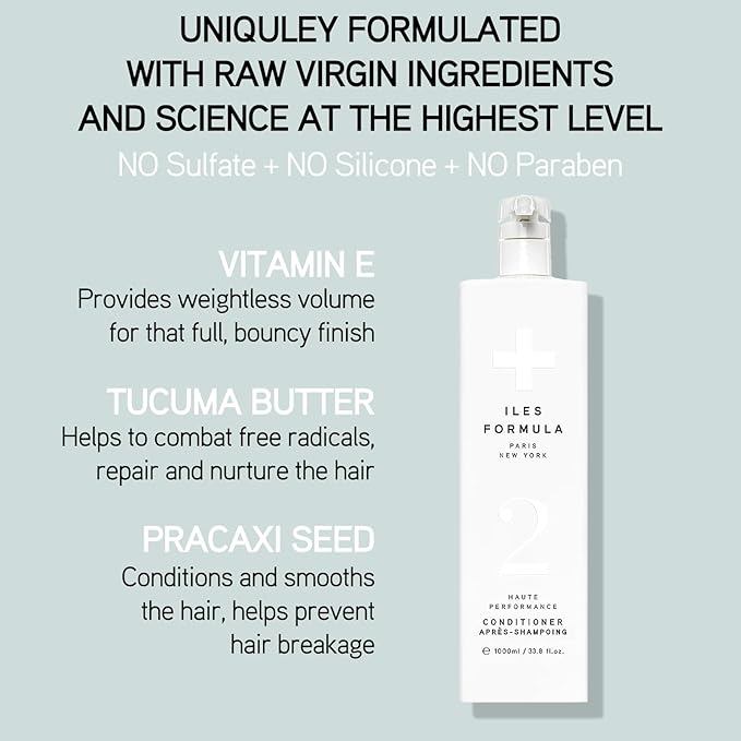 ILES FORMULA Haute Performance Conditioner ($260 Equivalent Retail Value)