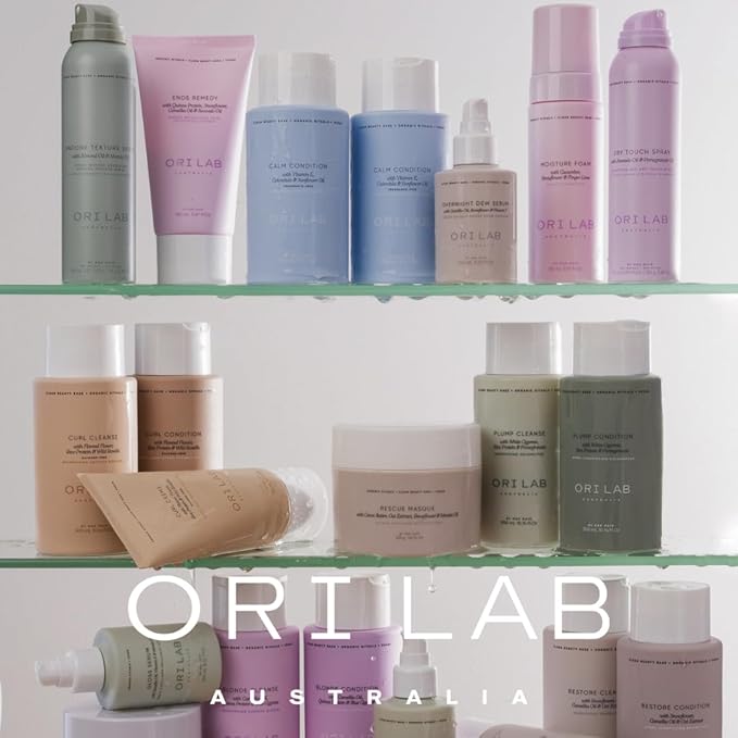 ORI LAB Moisture Foam, Hydrating Curl Mousse to Define Waves, 5.1 fl oz