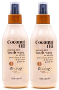 Oliology Coconut Oil Beach Wave Sea Salt Mist Spray - Creates Volume and Tousled Waves, Texture and Style that Lasts All Day (8 Oz)