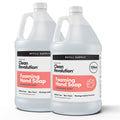 Clean Revolution Foaming Hand Soap Refill with Real Essential Oils, Moisturizing Sulfate-Free Hand Soap, Ready-to-Use Foam Soap Refill for Kitchen & Bathroom (Geranium Mint) 128 Fl Oz, 2 Pack