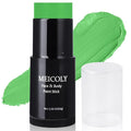 MEICOLY Lime Green Face Body Paint Stick,St Patricks Day Accessories Face Paint,Elphaba Green Face Paint,Body Paint for Halloween SFX Cosplay Witch Makeup,Hunting Camo Paint
