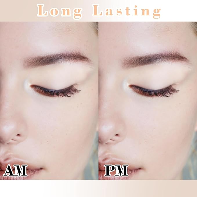 MEICOLY Beige Brown Eyeshadow with Mirror,Matte Eye Shadow Palette,Pressed Powder Single Eyeshadow for Women and Girls,Eye Makeup Eyelid Color,High Pigment,Long Wearing,Waterproof
