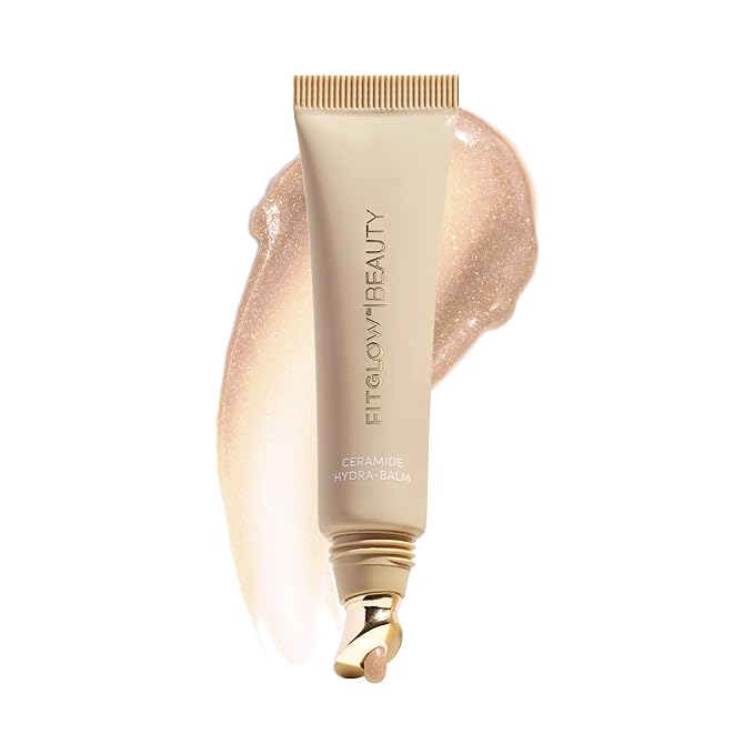 Fitglow Beauty Ceramide Hydra-Balm Lip Gloss, Bubbles, 12g