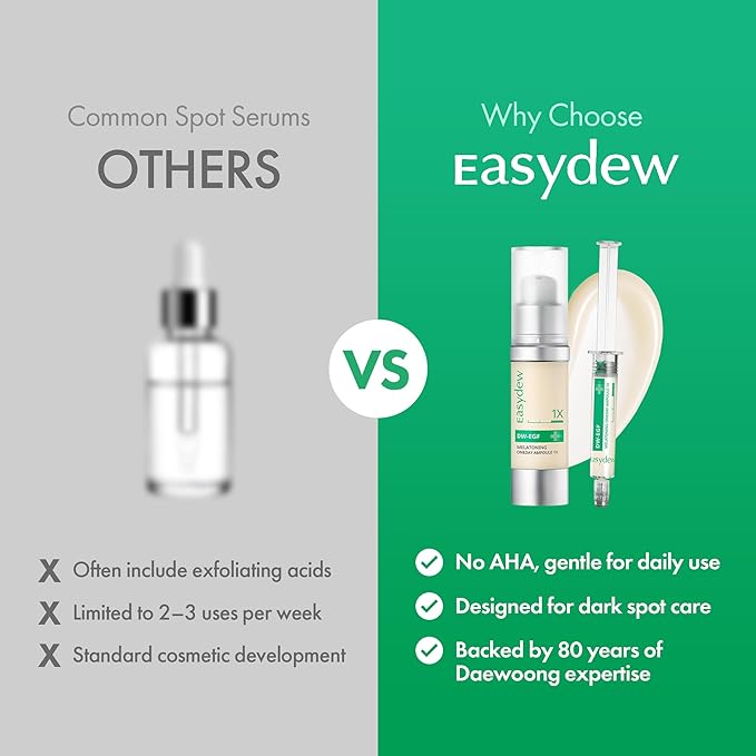 Easydew DW-EGF Melatoning Ampoule 1X - Dark Spot Serum (Bottle 1.01 fl oz)