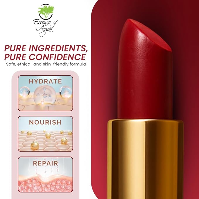 Essence Of Argan Lipstick (Cabernet)