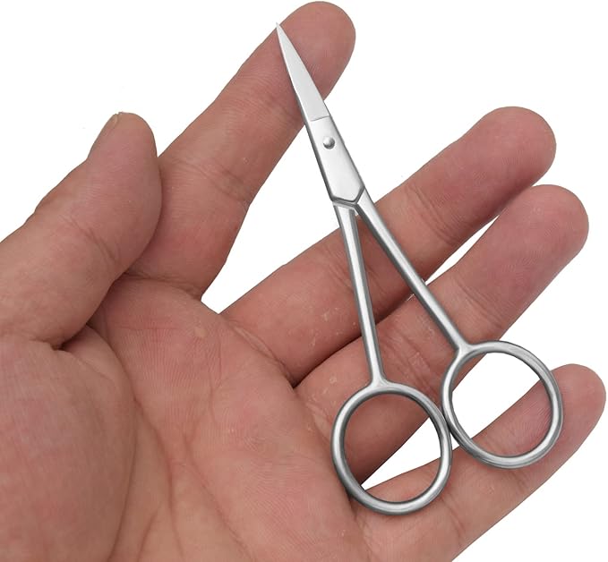 Motanar Multicolor Professional Grooming Scissors for Facial Hair Removal