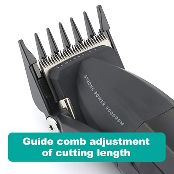 VGR 003 Professional Hair Clippers for Men with Clipper Trimmer Set, Green