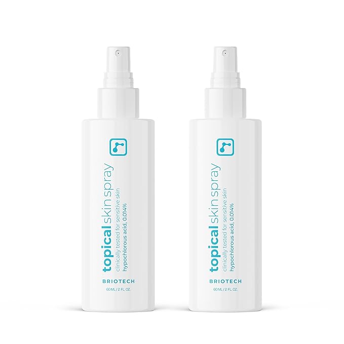 BRIOTECH Hypochlorous Acid Spray for Face and Body