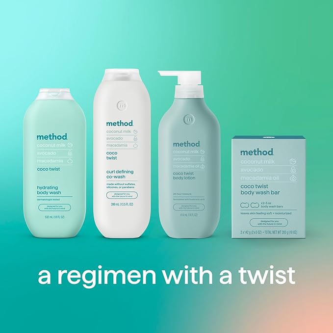 method Curl Defining Co-Wash, Coco Twist, 13.5 oz