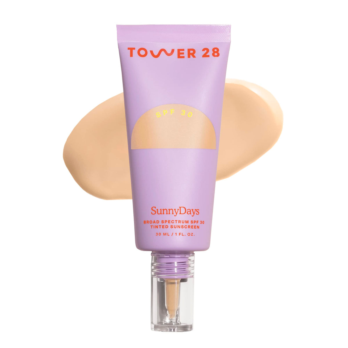 Tower 28 Foundation with SPF 30, SunnyDays Tinted Sunscreen, 20 (1 oz)