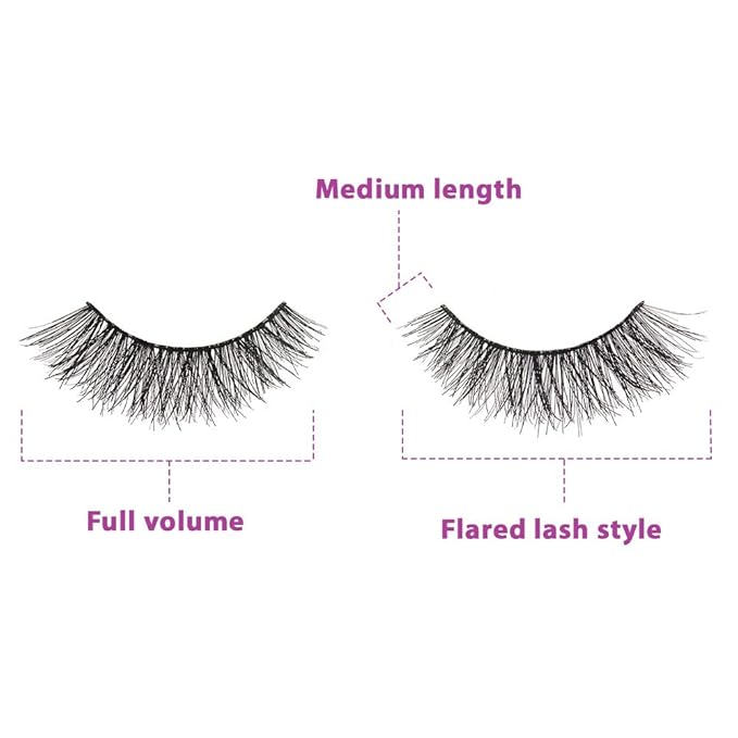 Ardell Double Up False Eyelashes – Double Demi Wispies Strip, Wispy Dramatic Look, Reusable Fake Lashes for Women, 4 Pairs