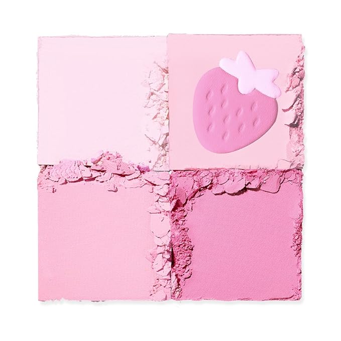 Dasique Blending Mood Cheek #06 Berry Smoothie | 4 Blendable Shades