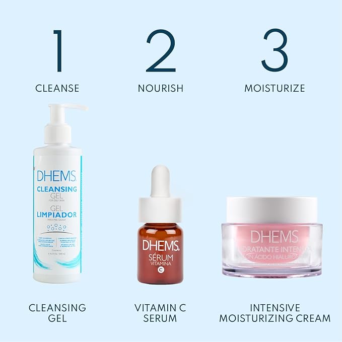Dhems Vitamin C Brightening Serum for Face – Hydrating & Fast Absorbing Facial Serum for Glowing Skin, Evens Tone & Smooth Texture, Gentle for Sensitive Skin, Lightweight Daily Skincare 15ml