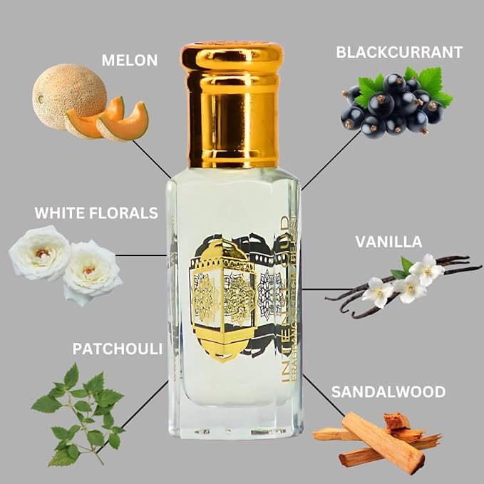 INTENSE OUD Tasfiq Long Lasting Arabian Perfume Oils for Women 12ML (0.40 OZ) Fragrance Oil With Fruity & Woody Notes – Concentrated Perfume Oil & Premium Valentines Day Gift With Black Box
