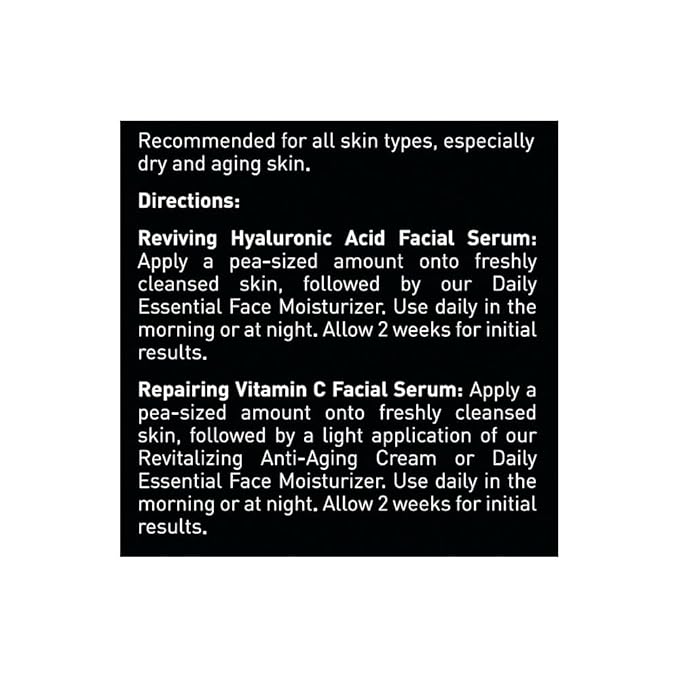 Brickell Men's Daily Anti-Aging Day and Night Serum Routine, With Plant Stem Cells, Vitamin E, and Protein Peptides, Scented