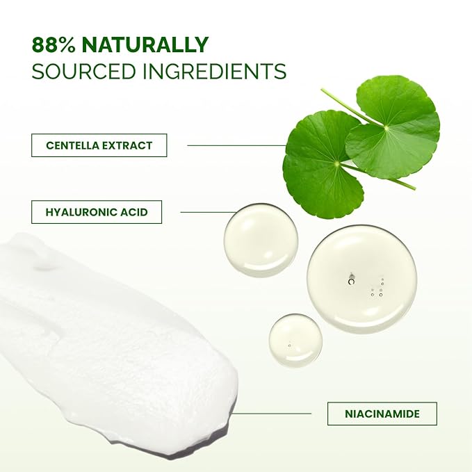 PLANTIFIQUE Korean Sheet Face Masks Skincare, 5 Pack - Calming & Soothing