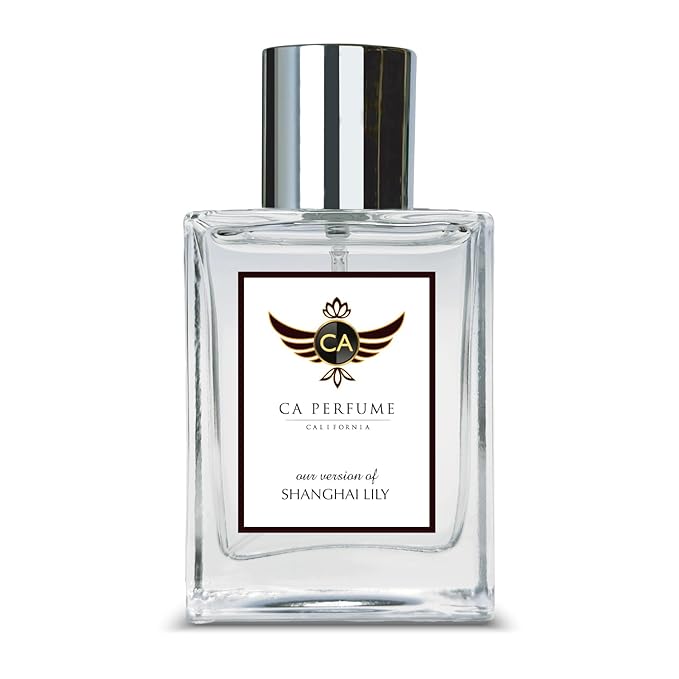CA Perfume Impression of Shanghai Lily for Women Amber Floral Fragrance Long Lasting Perfumes for Women Eau De Parfum 1.7 Fl Oz 50ml