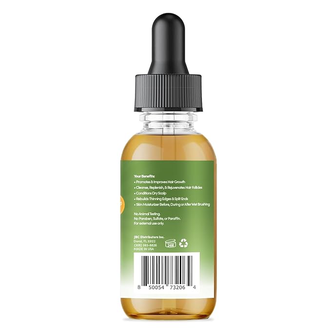 Sunny Isle Rosemary Mint Hair & Strong Roots Oil Lite 2oz