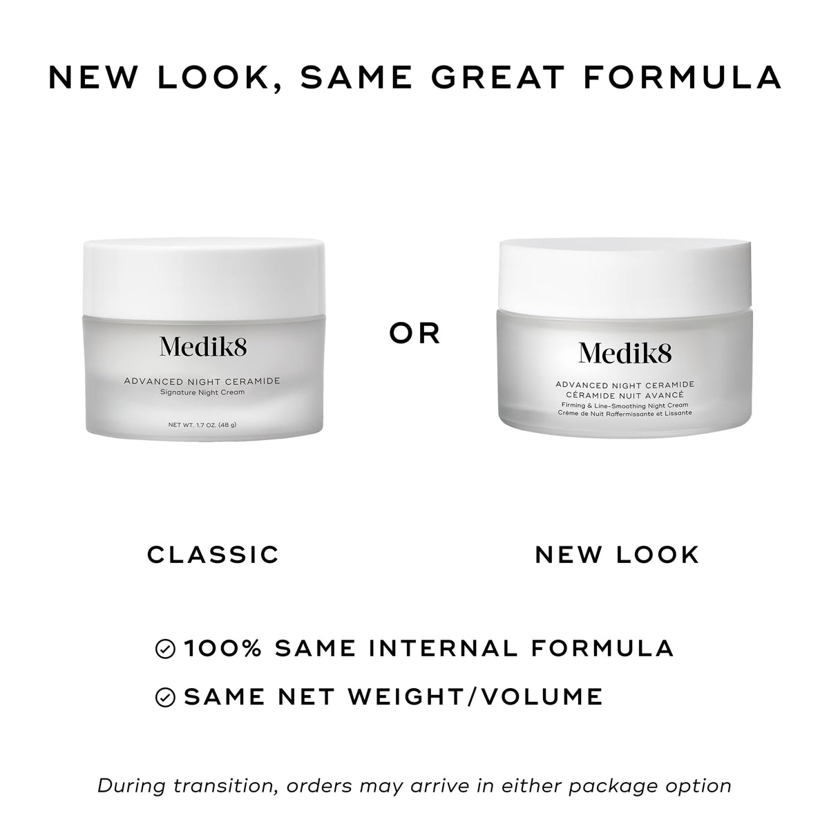 Medik8 Advanced Night Ceramide - Signature Anti Aging Night Cream for Face - Face Moisturizer with Skin Tightening Ceramides and Antioxidants - 1.7 oz