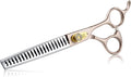 JASON Dog Grooming Chunker Scissors - 7" Thinning Shears 21 Fishbone Teeth