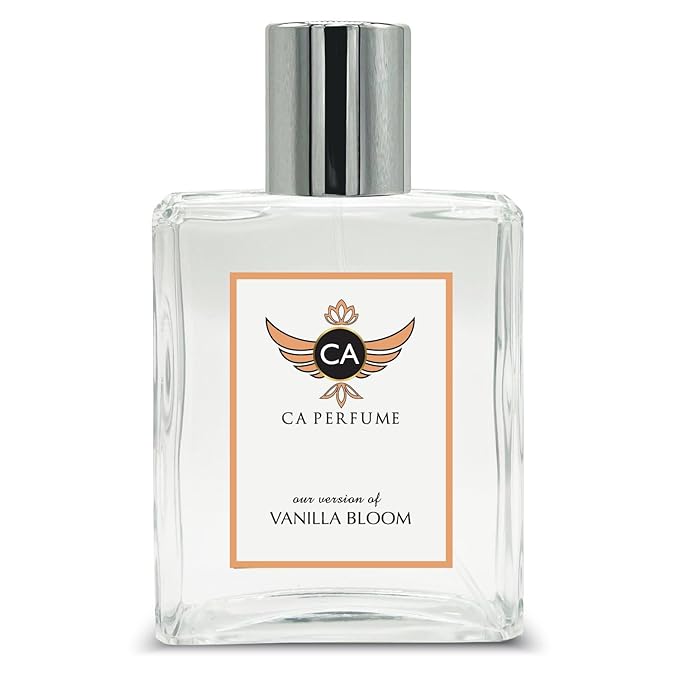 CA Perfume Originals Vanilla Bloom for Women and Men Eau De Parfum Amber Scent Long Lasting Unisex Fragrance Signature Scent for Day and Night Wear 3.4 Fl Oz 100ml