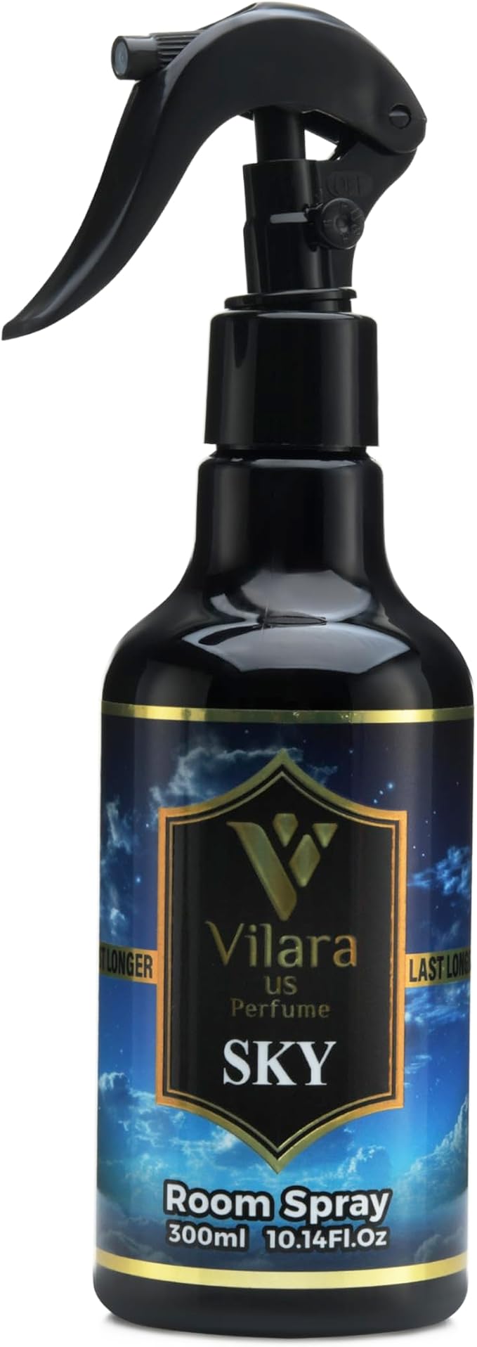 Vilara US Perfume Room Spray Freshener - Long-Lasting Luxury Scents - Room and Linen Spray for Bedding, Sheets, Fabric, Furniture for Aromatherapy - 10.14 fl oz (Sky)