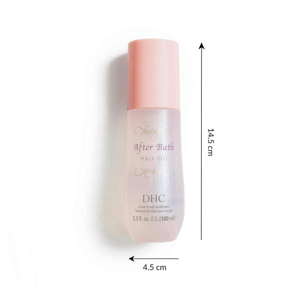 DHC After Bath Hair Oil, Shine-Enhancing Leave-In Hair Treatment, 3.3 oz