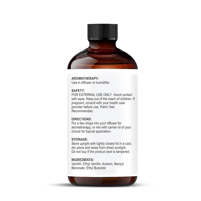 Majestic Pure Vanilla Essential Oil for Diffuser - 2 Fl Oz