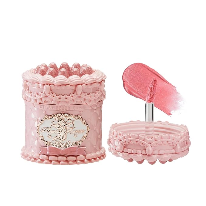 Flower Knows Strawberry Cupid Cake Lip Cream, Soft Rosy Pink