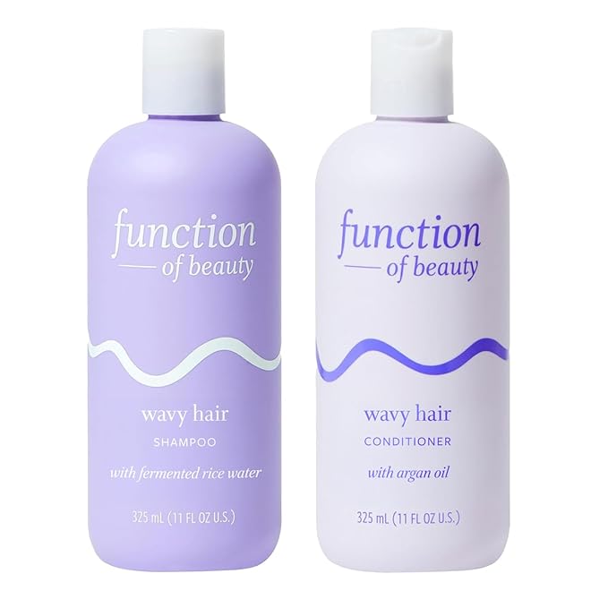 Function of Beauty Wavy Hair Shampoo & Conditioner Set - Anti-Frizz