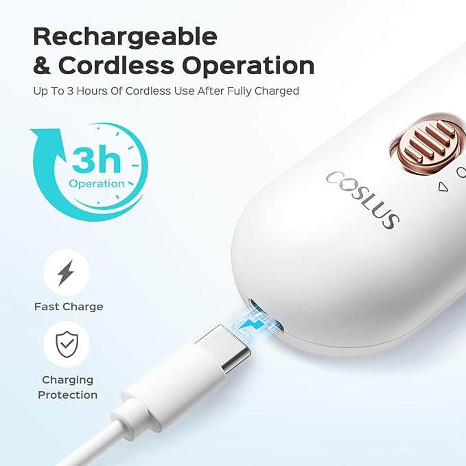 COSLUS C43 Professional Manicure Pedicure Kit with Upgrade Standard Grinder