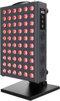Hooga Red Light Therapy Panel Device – 660nm Red & 850nm Near Infrared Light Therapy, LED Light Therapy Lamp, 60 Dual Chip LEDs, Timer, Table Top Stand Included – PRO300