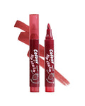 Lip Tint Stain Pen, Red Brown Waterproof Long Lasting Matte Lip Liner Stain