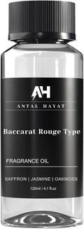 Hotel Scents Diffuser Oil Baccarat 120ml - Saffron, Jasmine, Amber - HVAC Scents Inspired by The Baccarat Hotel Scent - Saffron Essential Oils for Ultrasonic Diffuser - Luxury Diffuser Oil Refill