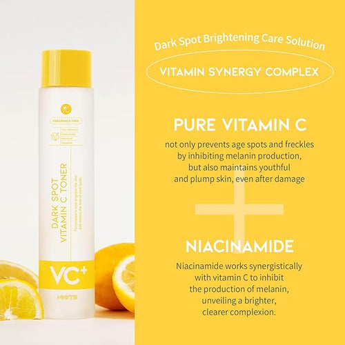 #OOTD Vitamin C Niacinamide Toner for Face, 8.45 fl oz | Korean Skincare