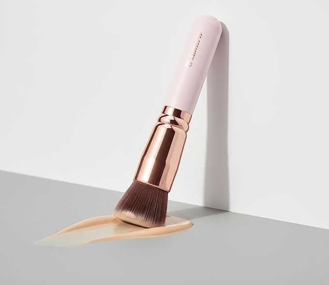 Lamora Flat Top Kabuki Foundation Brush - Liquid Cream Powder Face Brush