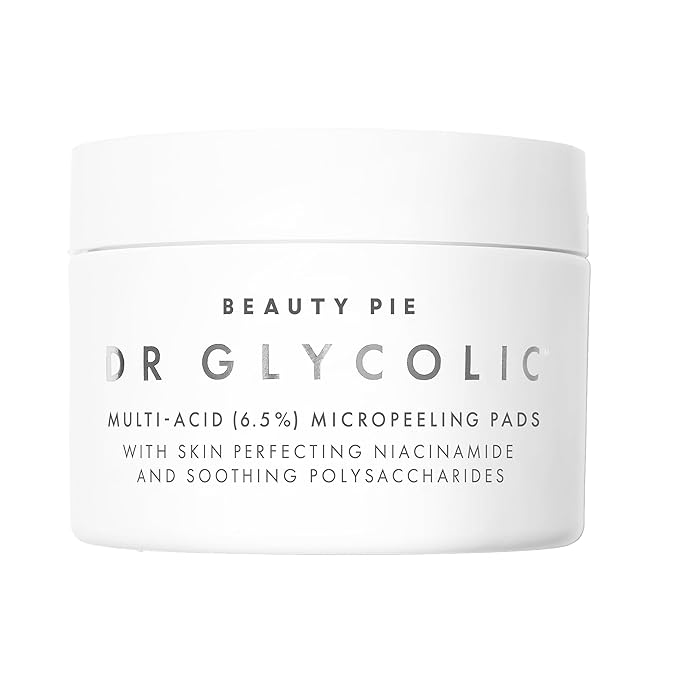 Beauty Pie Dr Glycolic Acid Micropeeling Pads | Exfoliating Pads | 50 Count