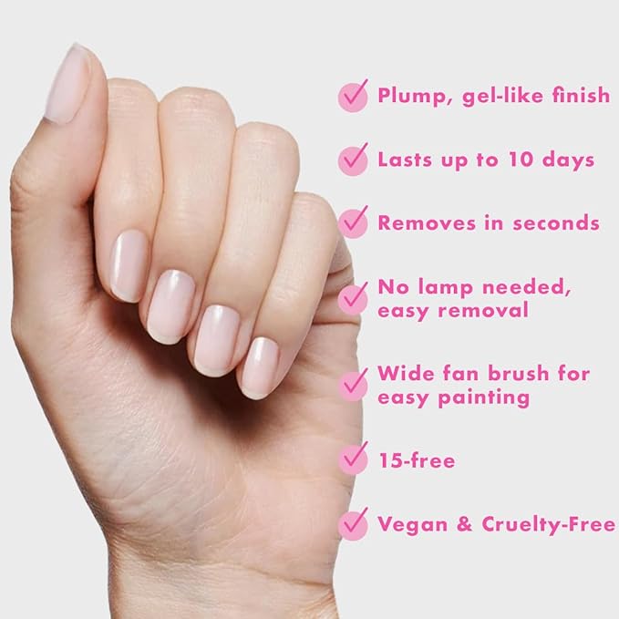 Olive & June Long Lasting Nail Polish, BEB Sheer White
