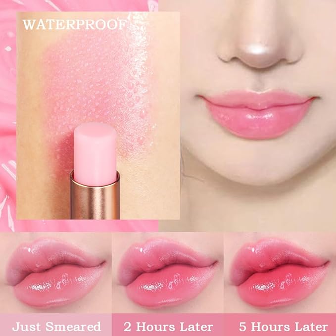 PH Color Changing Lipstick, Magic Lipstick, Moisturizing Pink Lip stick