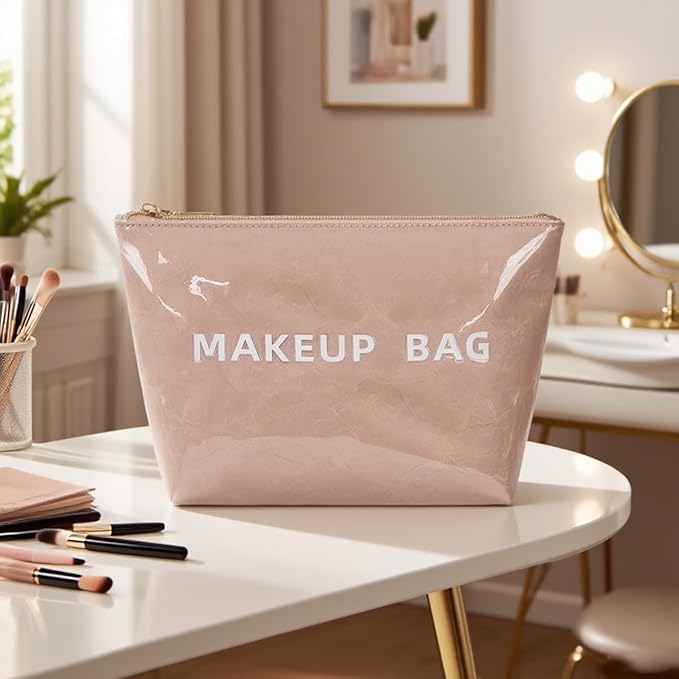 getgto Makeup Bag for Women, Portable Waterproof Cute Cosmetic Bags