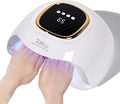 MIRAGE LAYON UV Nail Lamp - Fast Drying, Powerful & Efficient LED Nail Lamp with 4 Timing Settings & Infrared Automatic Sensor Professional UV Light for Home Salon Nail Art Tools