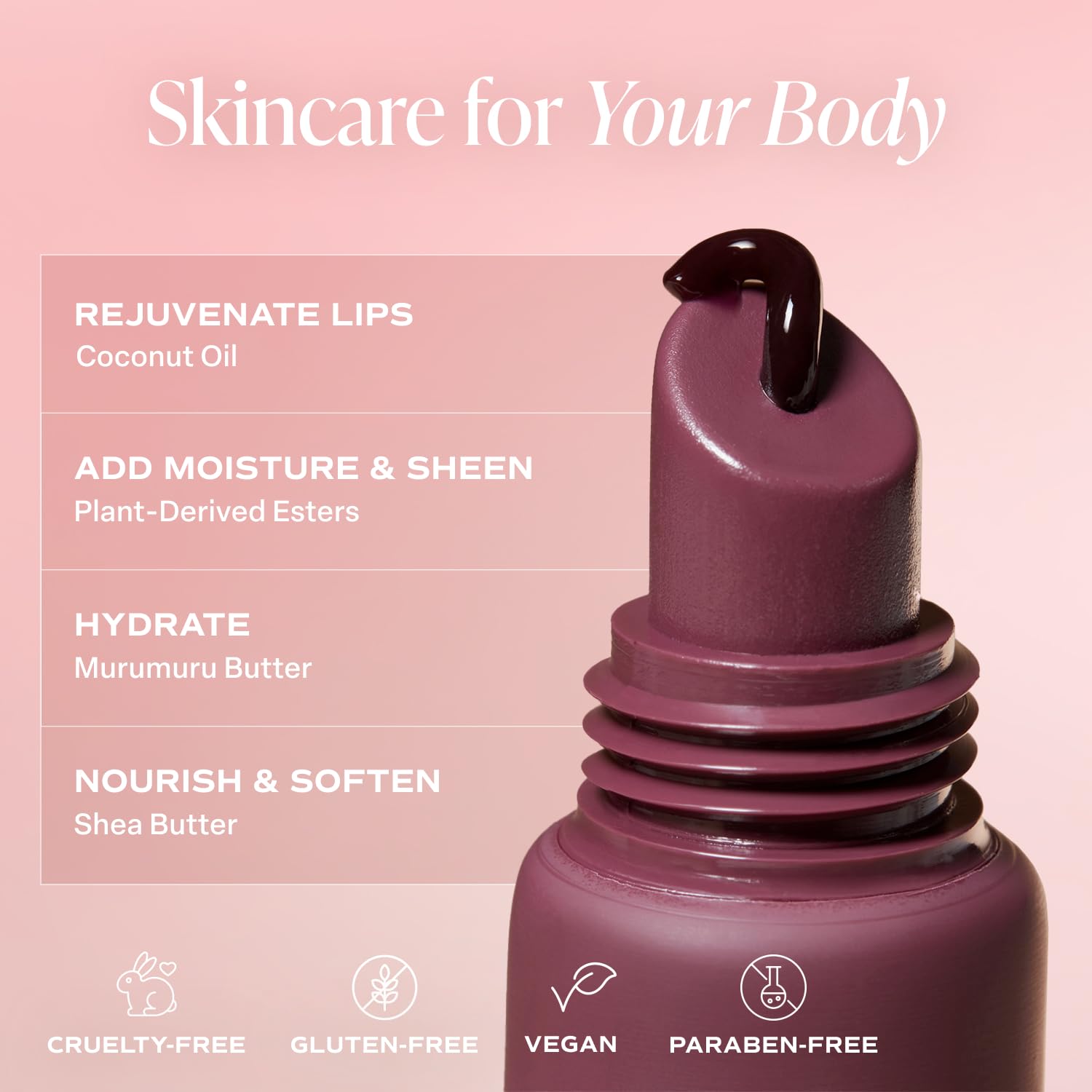 Saltair Hydrating Lip Oil Balm, Clear and Tinted Lip Gloss, Everyday Shades 5-Pack. Moisturizing Vegan Conditioning for Dry Cracked Lips with Glossy High-Shine Finish. Coconut Vanilla Flavor