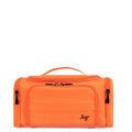 Lug Trolley Medium Cosmetic Case for Women – Multi-Pocket Travel Toiletry Organizer Material – Coral